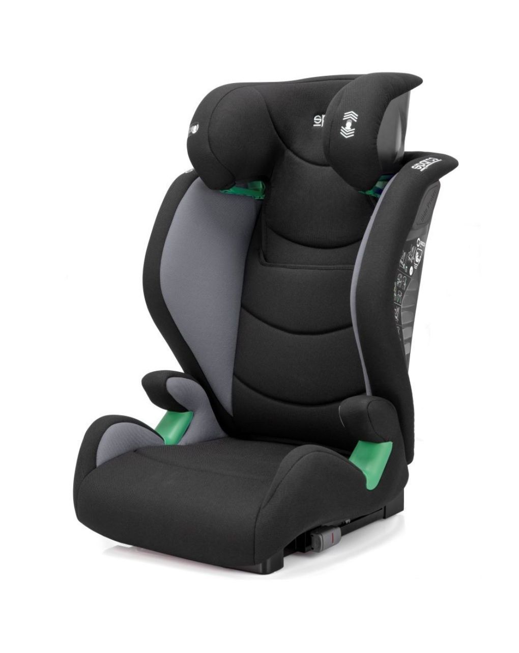 Sparco κάθισμα αυτοκινήτου i-size (100-150cm) black/grey sk2000igr - SPARCO