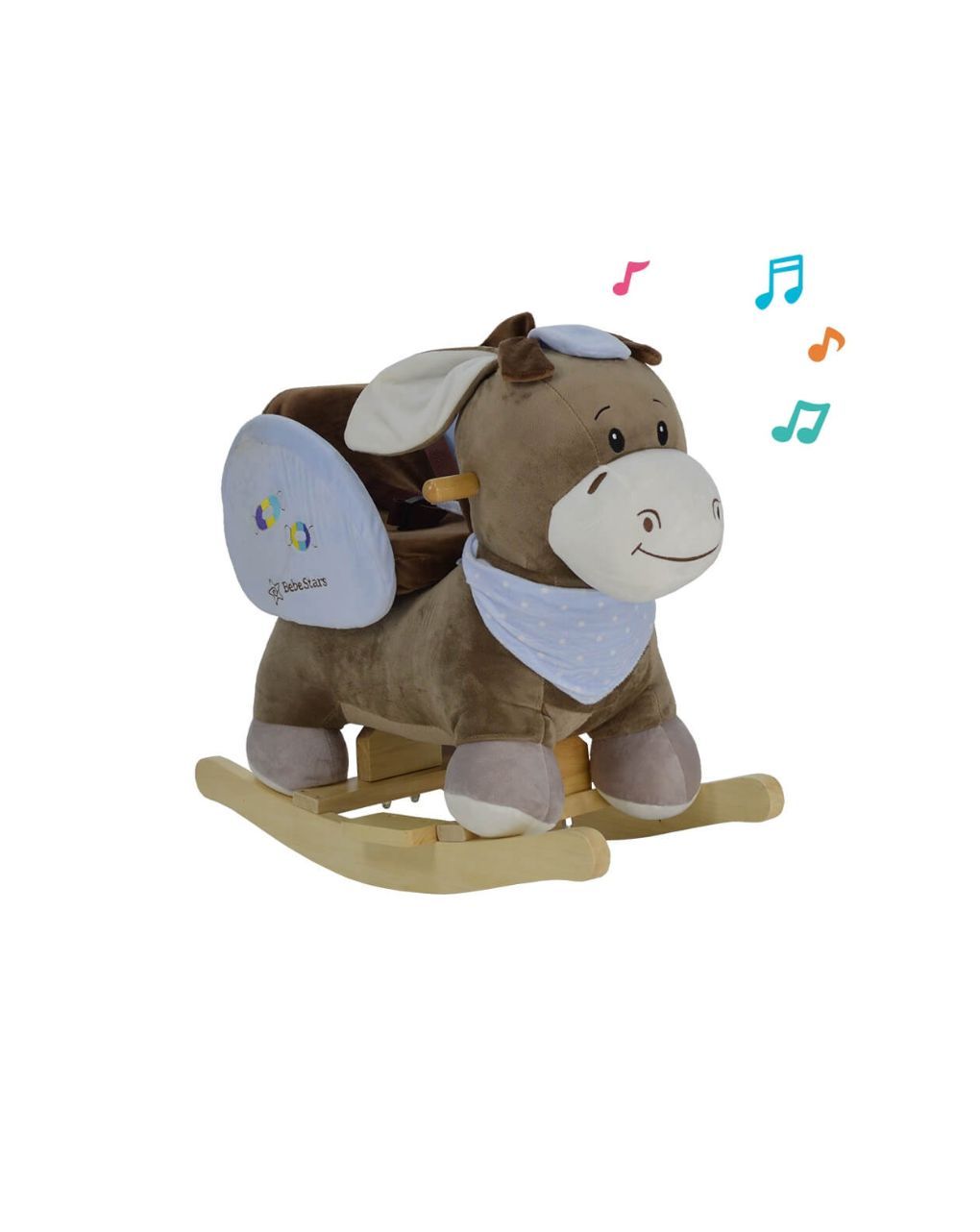 Bebe stars κουνιστό γαϊδουράκι με ήχους, 150-100 - Bebe Stars