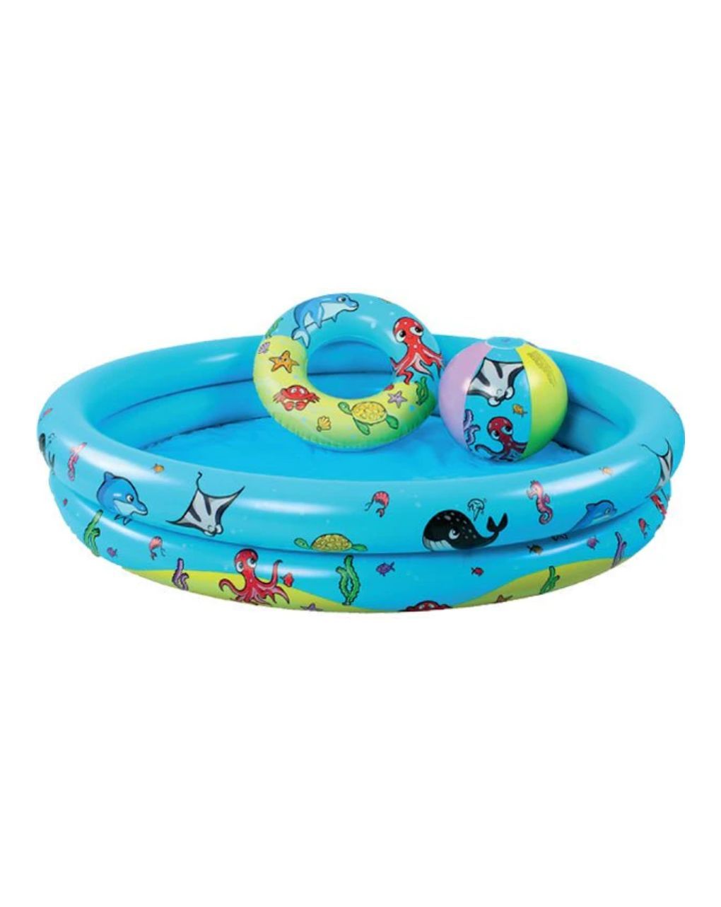 Swim essentials παιδική πισίνα 120cm adventure rainbow - Swim Essentials