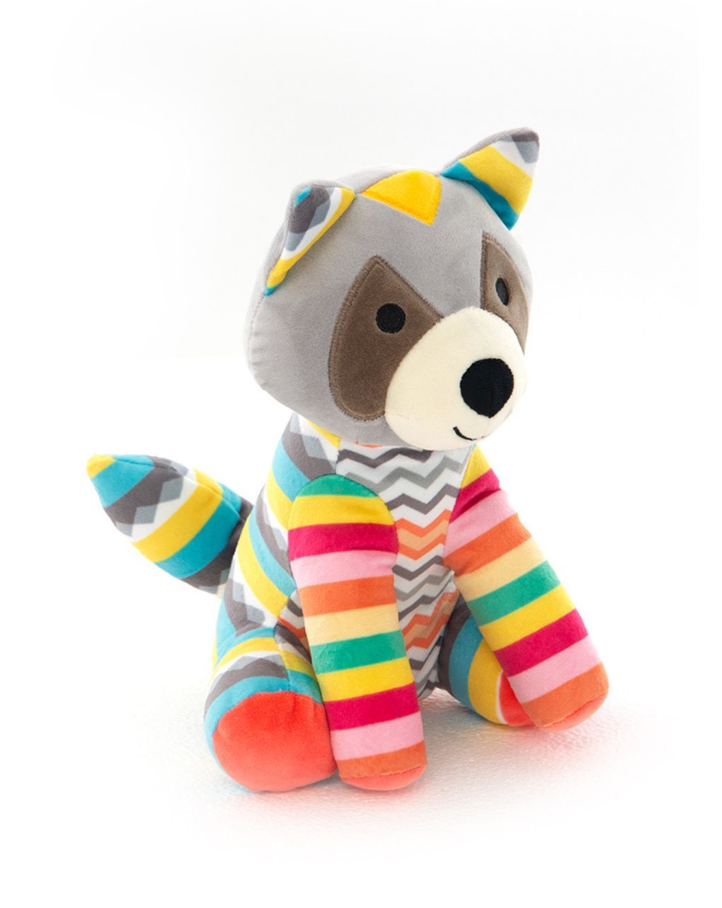Happymals λούτρινο jungle world: ρακούν, hj-008 - HAPPYMALS
