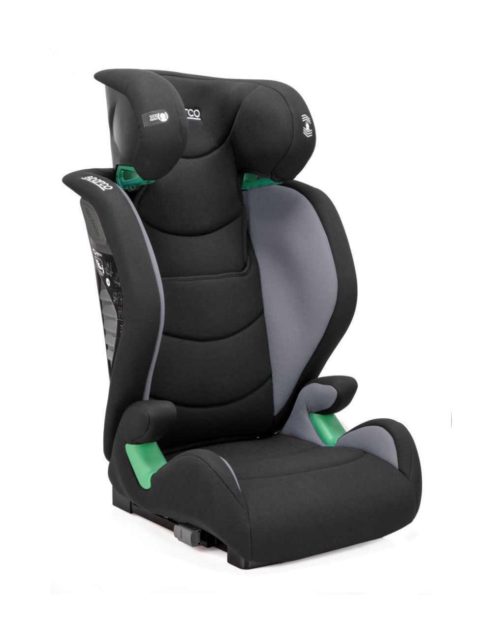 Sparco κάθισμα αυτοκινήτου i-size (100-150cm) black/grey sk2000igr - SPARCO