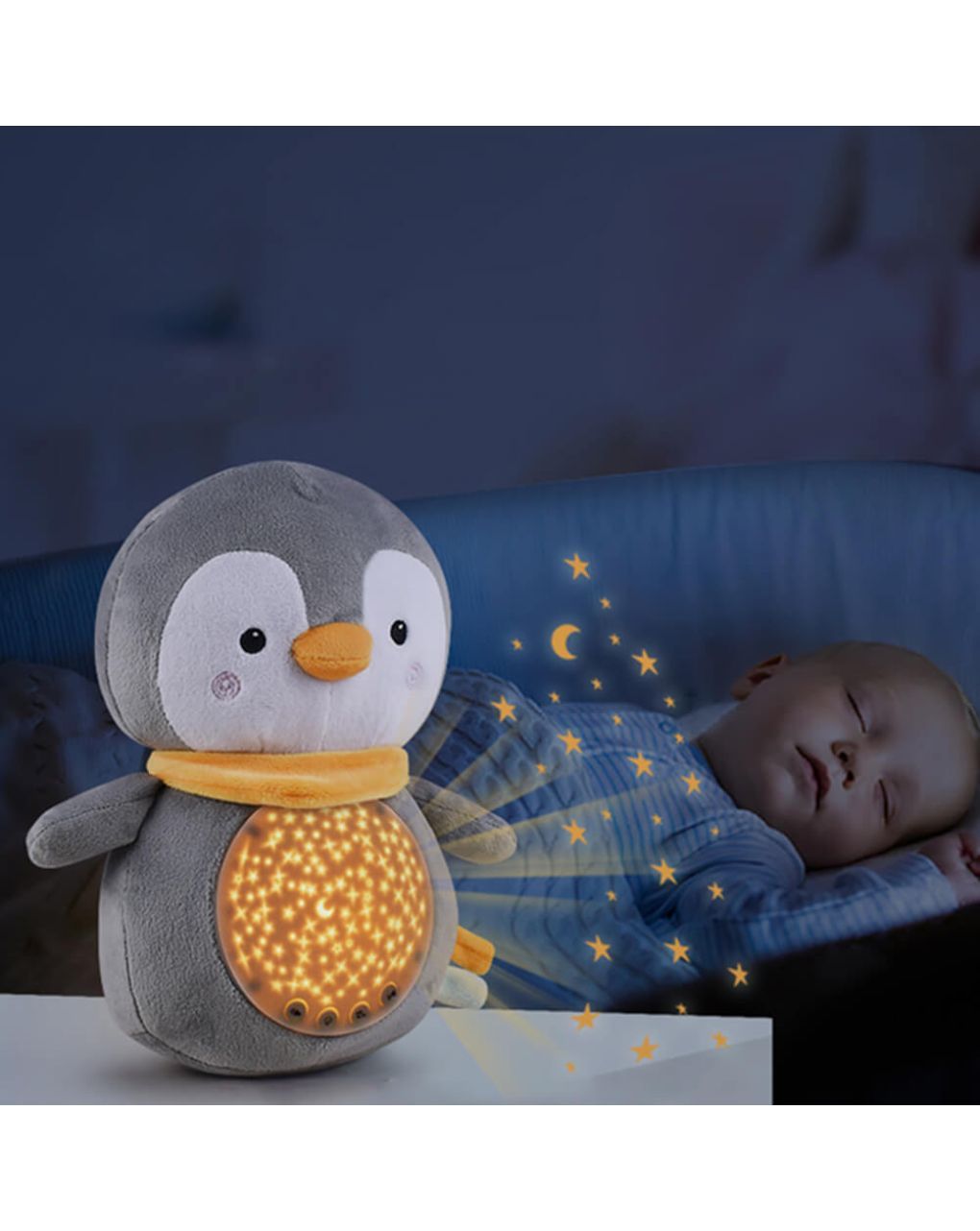 Bebe stars μουσικός προβολέας penguin 855-172 - Bebe Stars
