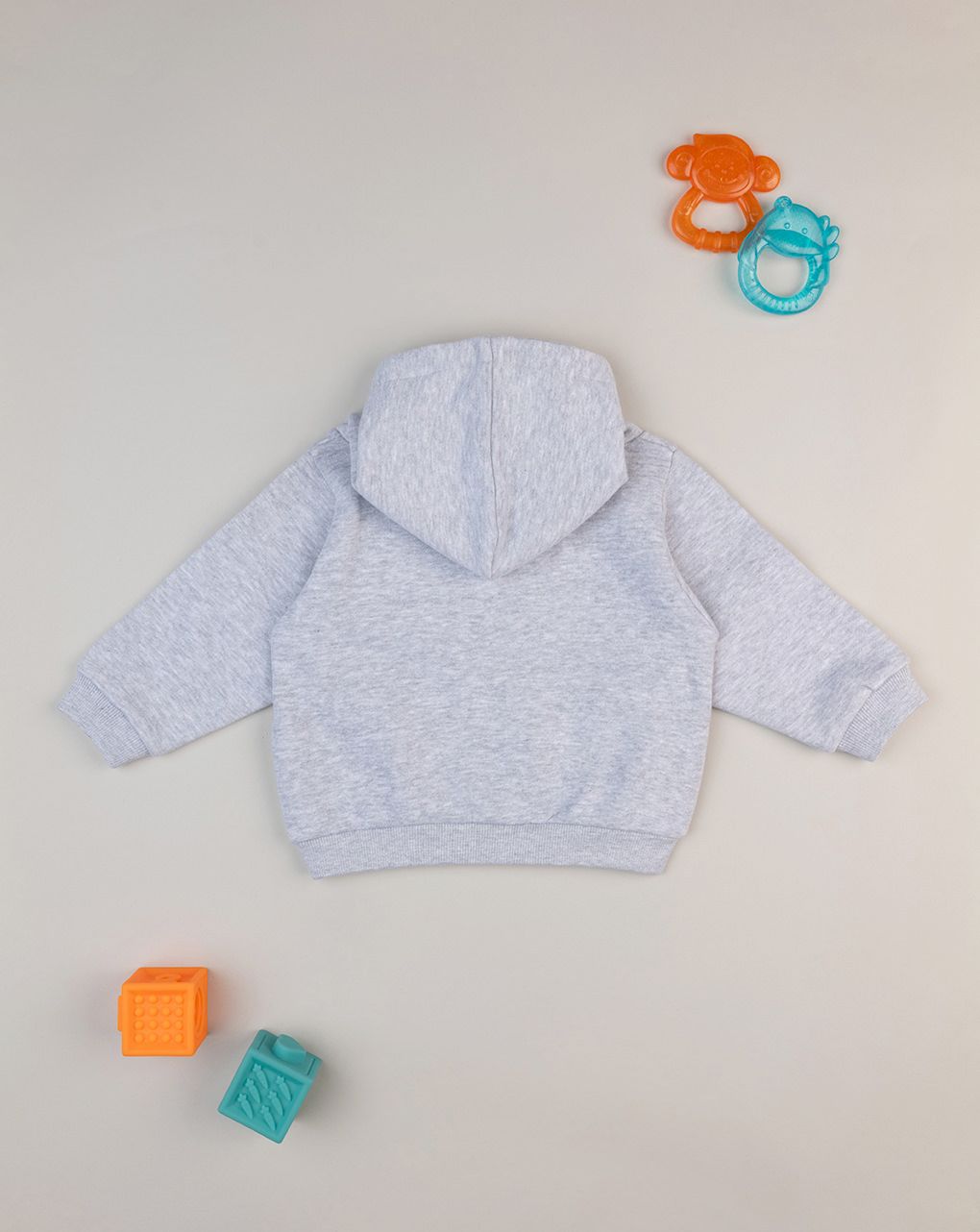 βρεφική μπλούζα φούτερ γκρι paw patrol για αγόρι - Prénatal