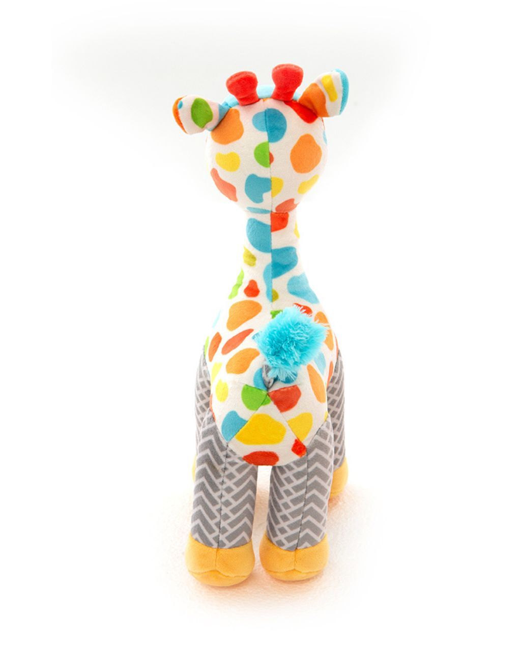 Happymals λούτρινο jungle world: καμηλοπάρδαλη, hj-001 - HAPPYMALS