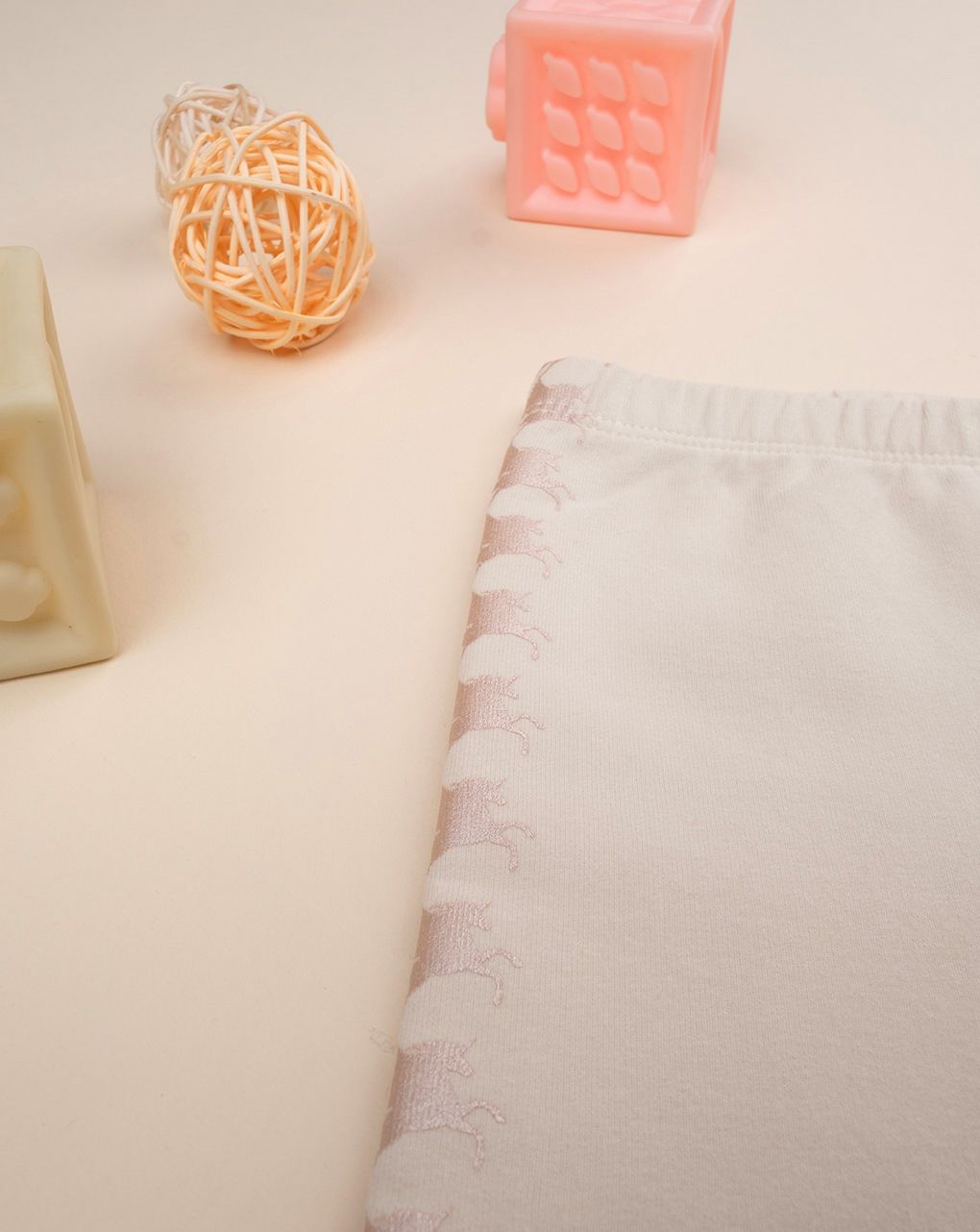 παιδικό κολάν μπεζ unicorn για κορίτσι - Prénatal