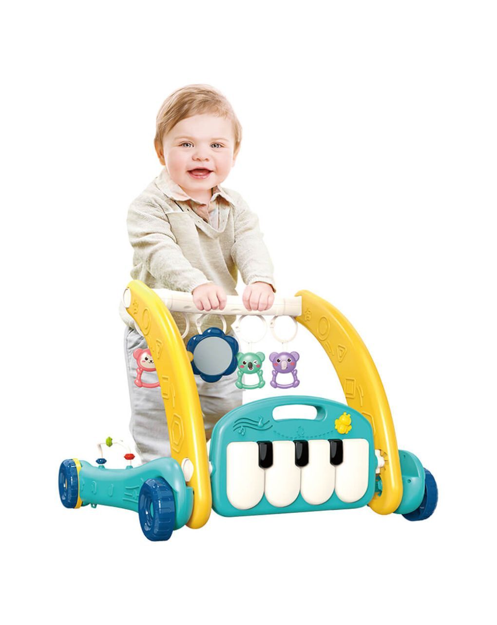 Bebe stars γυμναστήριο-περπατούρα piano bunny 2in1 100-196 - Bebe Stars