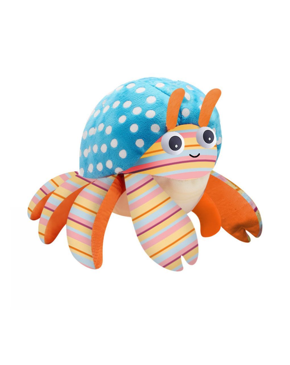 Happymals λούτρινο sea world: κάβουρας, hs-009 - HAPPYMALS