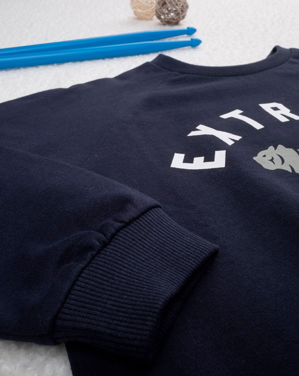 παιδική μπλούζα φούτερ μπλε extreme για αγόρι - Prénatal