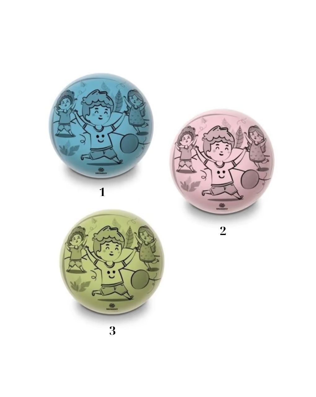 Mondo παιδική μπάλα bioball 14εκ. (3 χρώματα) 05682