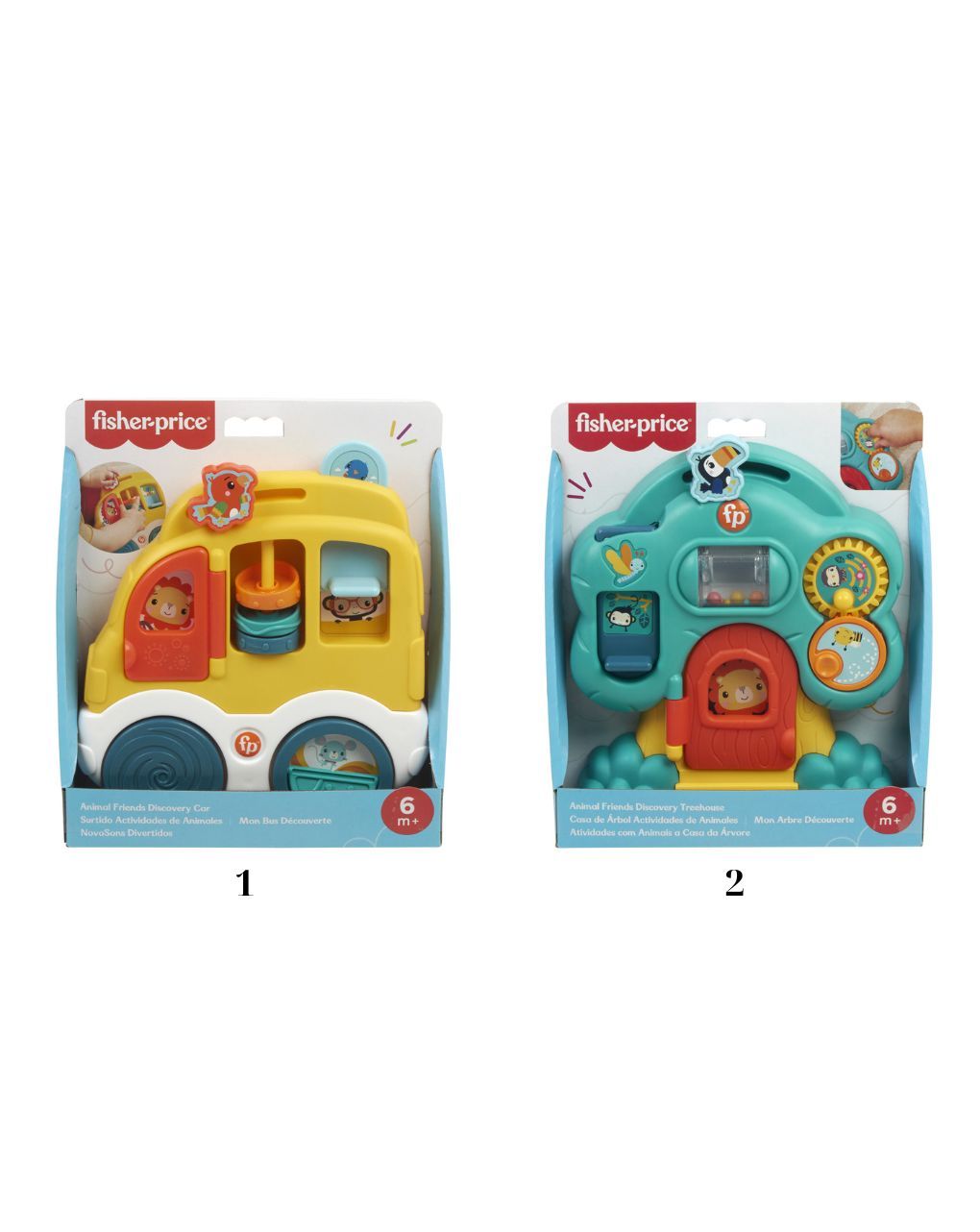 Mattel fisher-price παιχνίδι δραστηριοτήτων (2 σχέδια) hxk32 - Fisher-Price