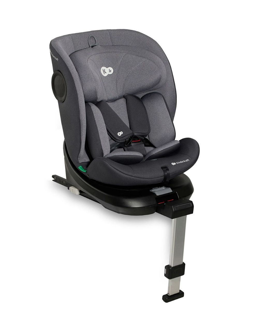 Kinderkraft κάθισμα αυτοκινήτου i-360 (40-150cm) grey kci36000gry0000 - Kinderkraft