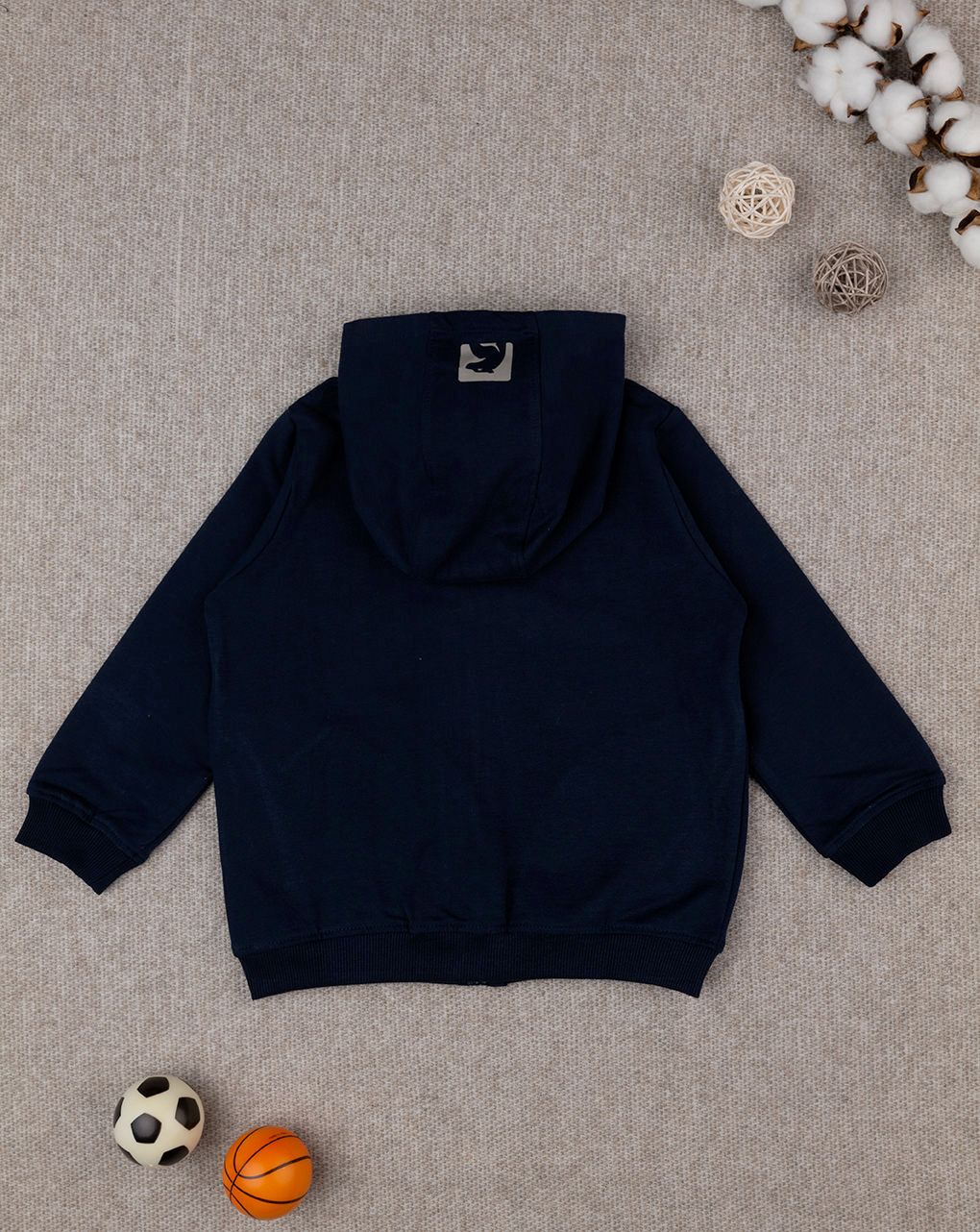 παιδική ζακέτα φούτερ μπλε bear για αγόρι - Prénatal