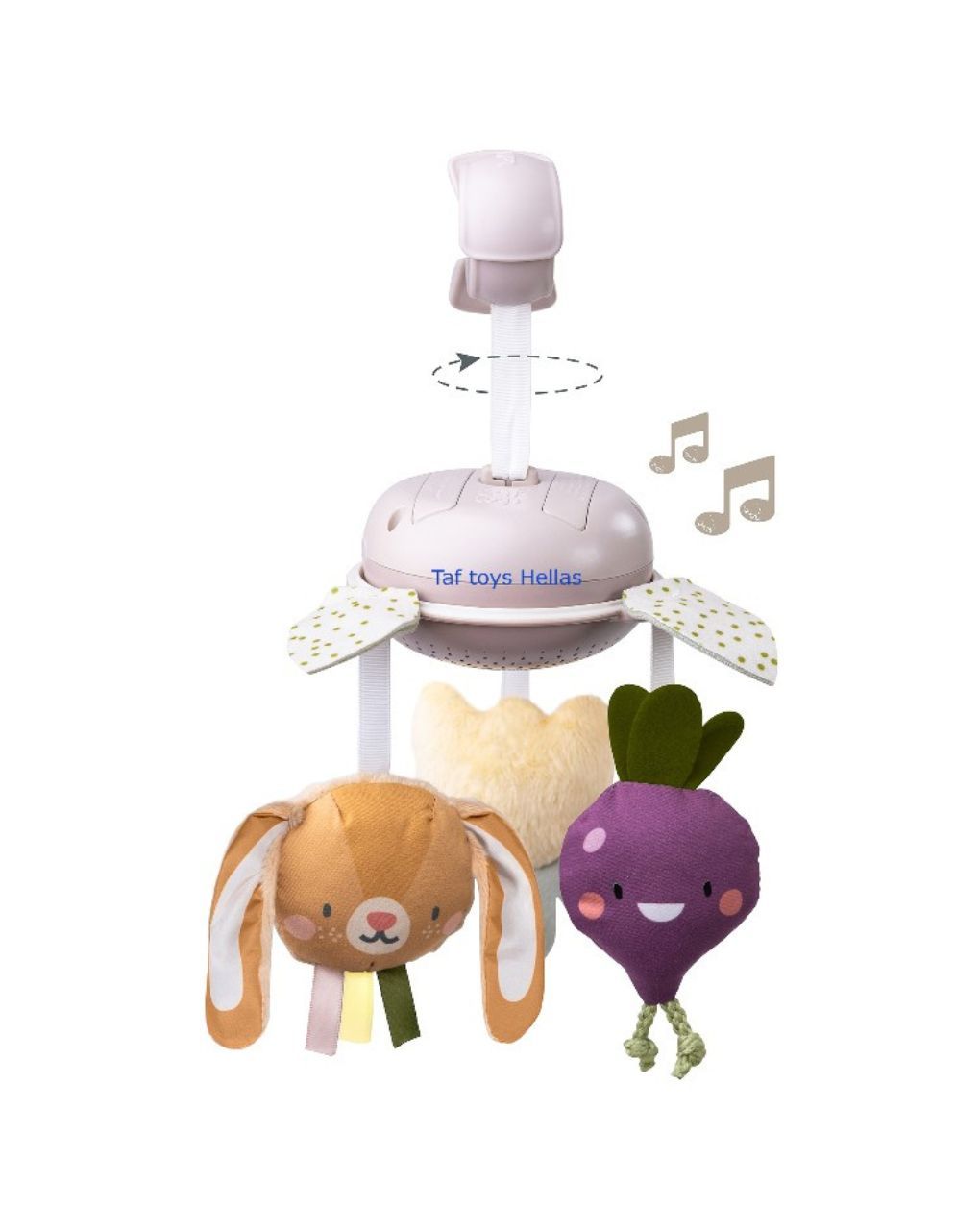 Taf toys μουσικό περιστρεφόμενο mobile garden take along t-13275 - Taf-toys