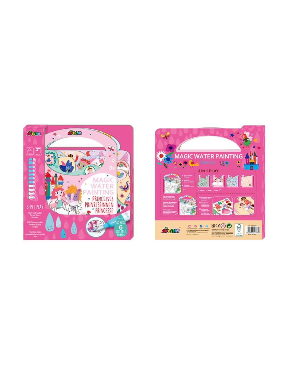 Avenir magic water painting-princesses 60816 - AVENIR