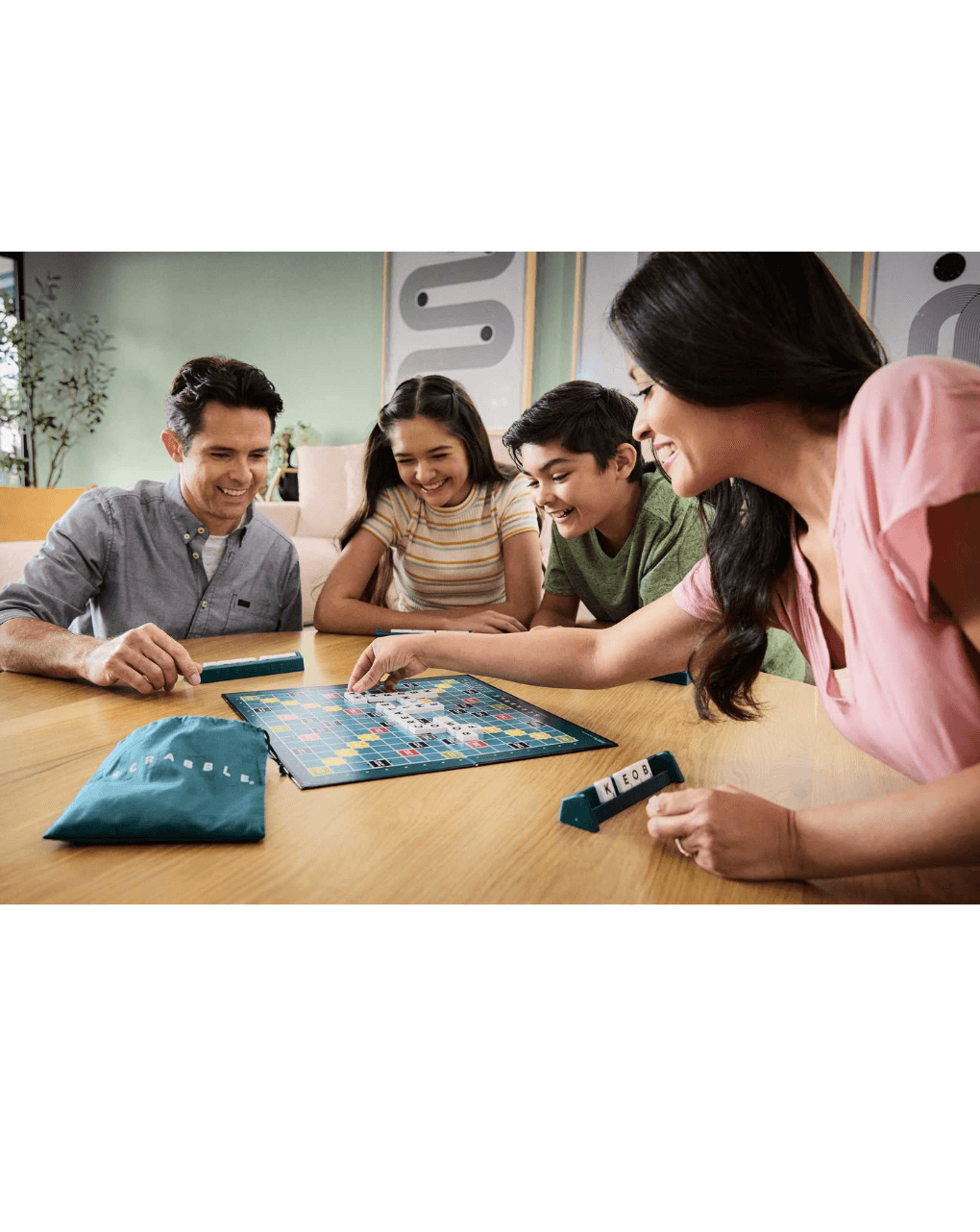 Mattel επιτραπέζιο παιχνίδι νέο scrabble 2 σε 1 hxw06 - SCRABBLE