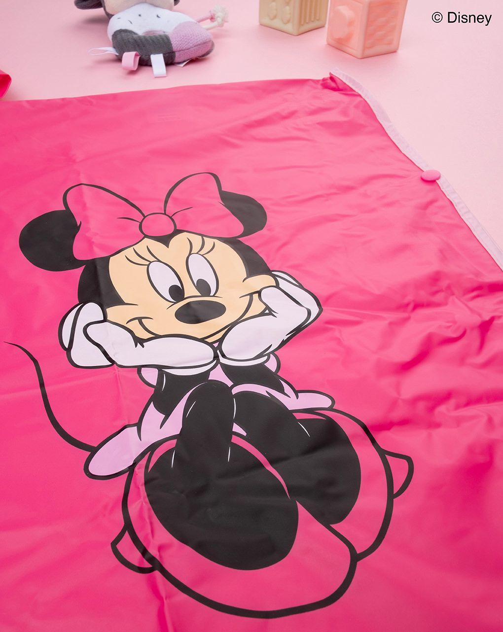 παιδικό αδιάβροχο φούξια με τη minnie για κορίτσι - Prénatal