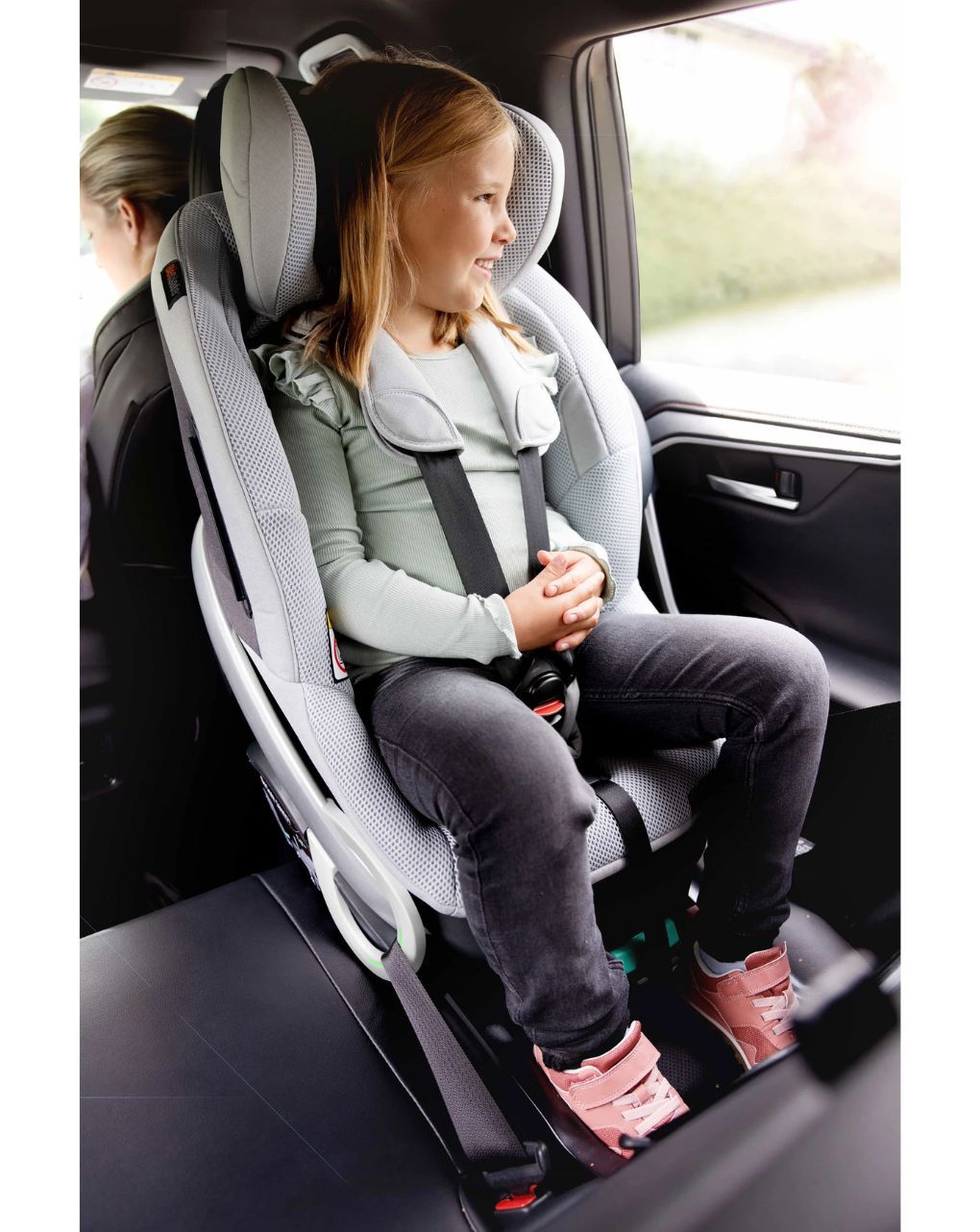 Besafe αντεστραμμένο κάθισμα αυτοκινήτου stretch i-size (61-125cm) metallic melange 11018938.mem - Be Safe