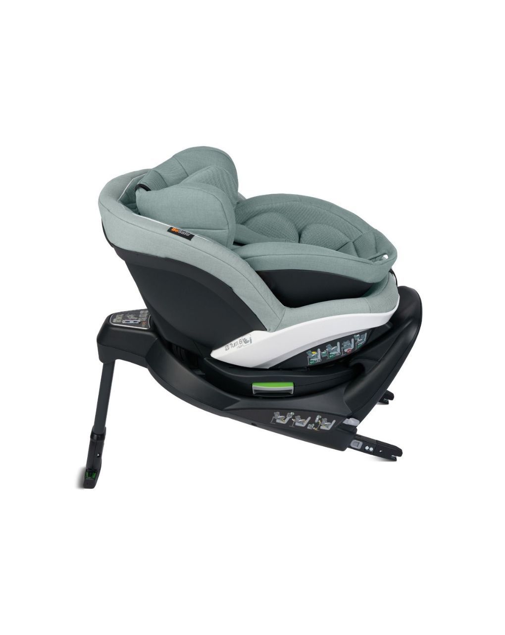 Besafe περιστρεφόμενο κάθισμα αυτοκινήτου izi turn b i-size (40-105cm) sea green melange 11009873.sgm - Be Safe