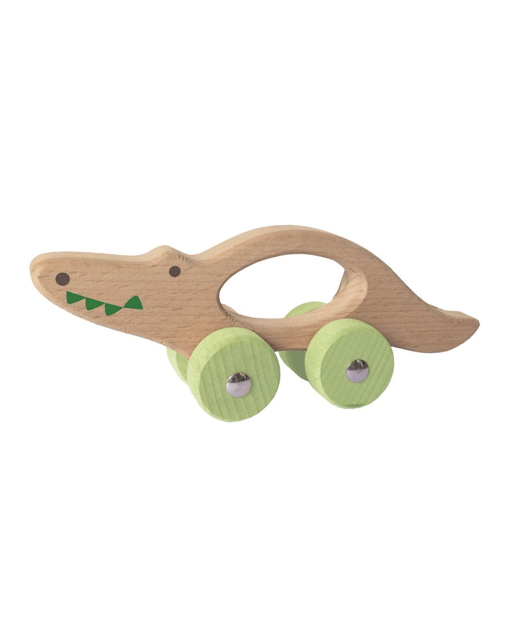 Wood’ n play ξύλινα ζωάκια με ρόδες (διάφορα σχέδια) - Wood'N Play