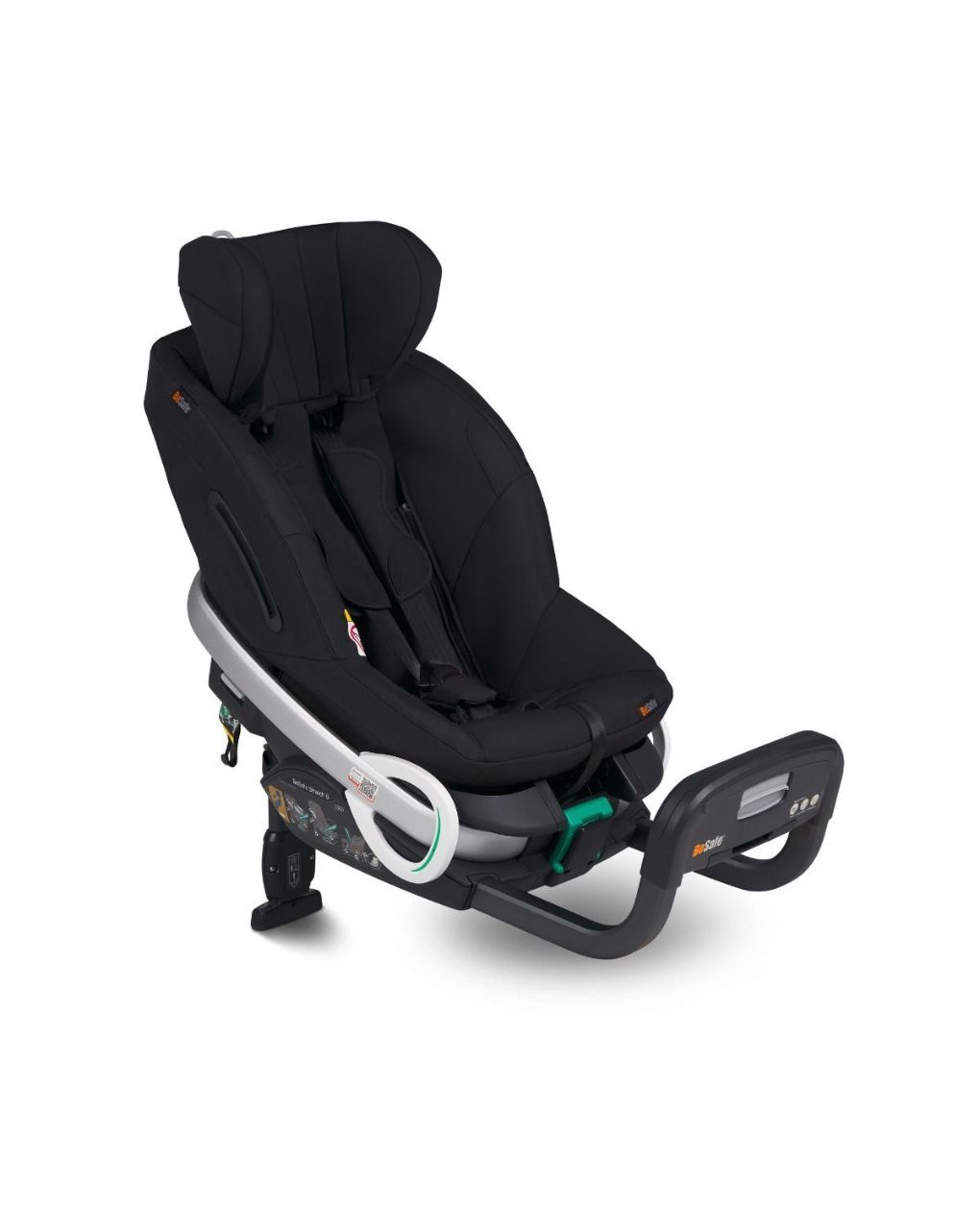 Besafe αντεστραμμένο κάθισμα αυτοκινήτου stretch b i-size (40-125cm) black cab 11025670.fbc - Be Safe