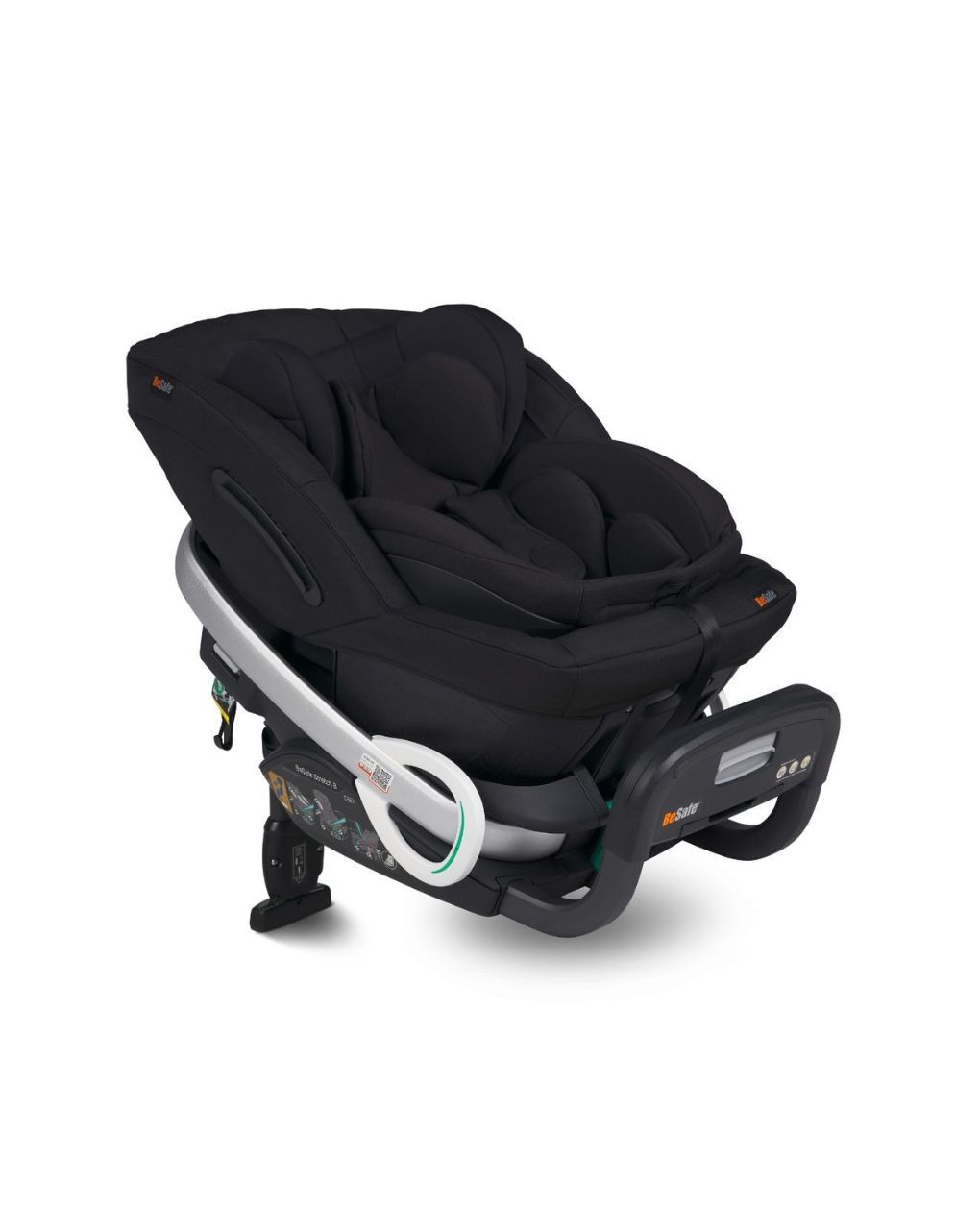 Besafe αντεστραμμένο κάθισμα αυτοκινήτου stretch b i-size (40-125cm) black cab 11025670.fbc - Be Safe