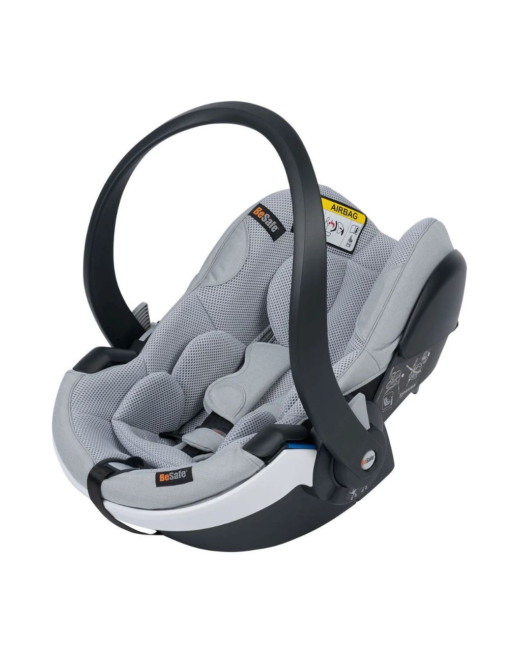 Besafe κάθισμα αυτοκινήτου izi go modular x2 i-size (40-75cm) peak mesh 11032563.pem