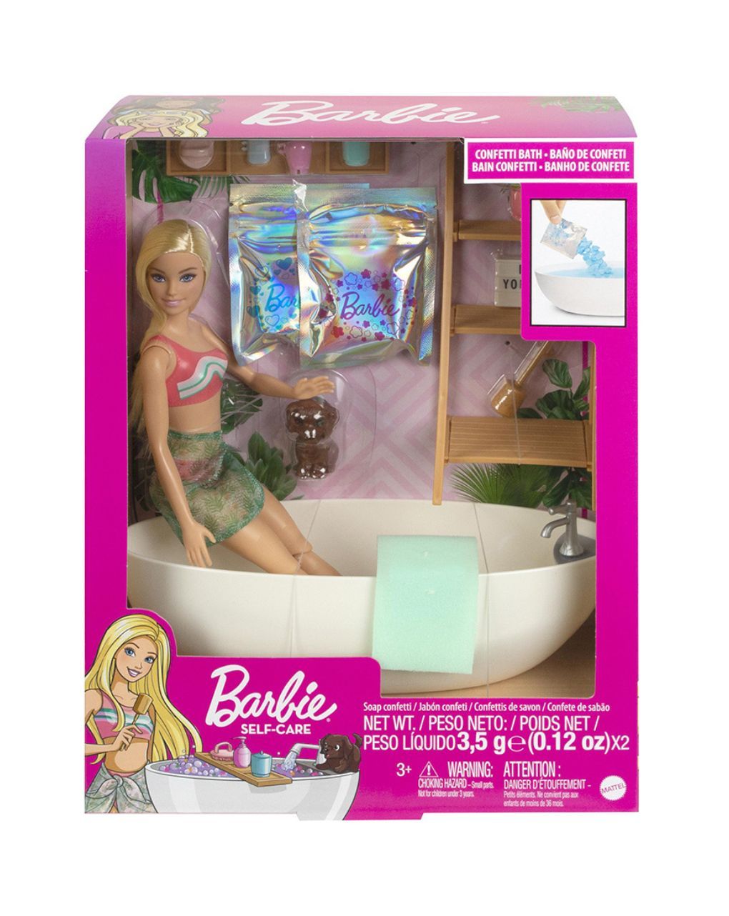 Mattel barbie wellness τζακούζι hkt92 - BARBIE