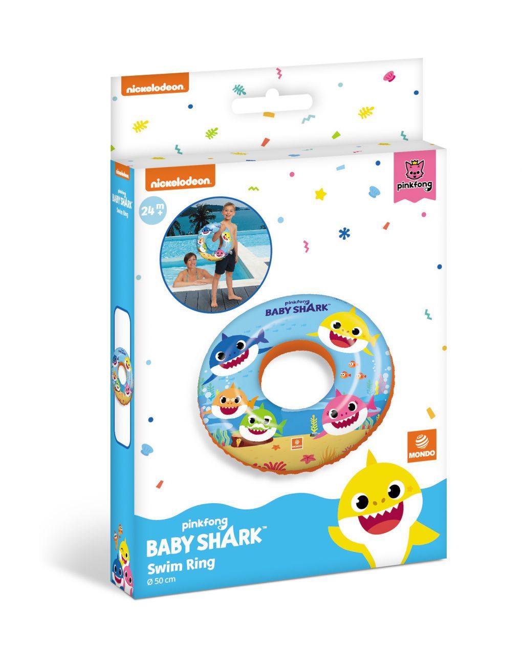 Mondo σωσίβιο baby shark 50εκ - Mondo