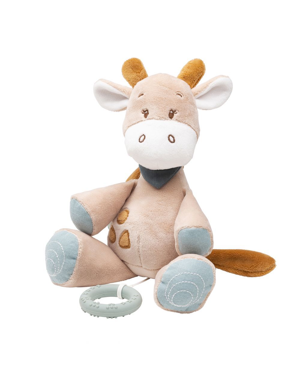 Nattou λούτρινο με μουσική καμηλοπάρδαλη luna 28εκ