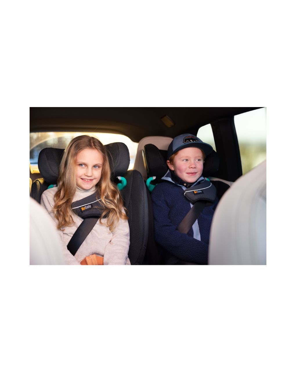 Besafe κάθισμα αυτοκινήτου flex fix 2 i-size (100-150cm) sea green melange 11037469.sgm - Be Safe