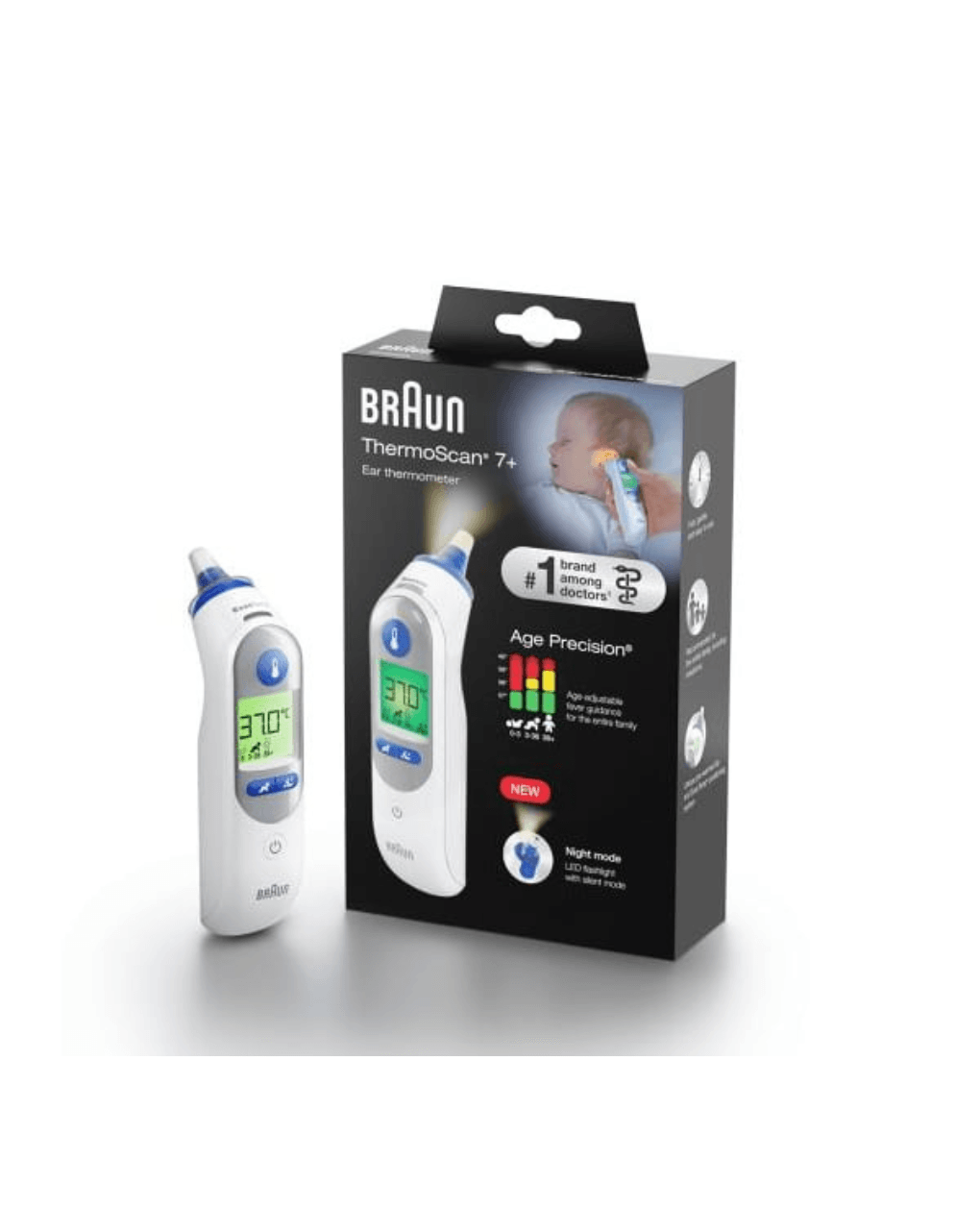 Braun θερμόμετρο αυτιού irt6520