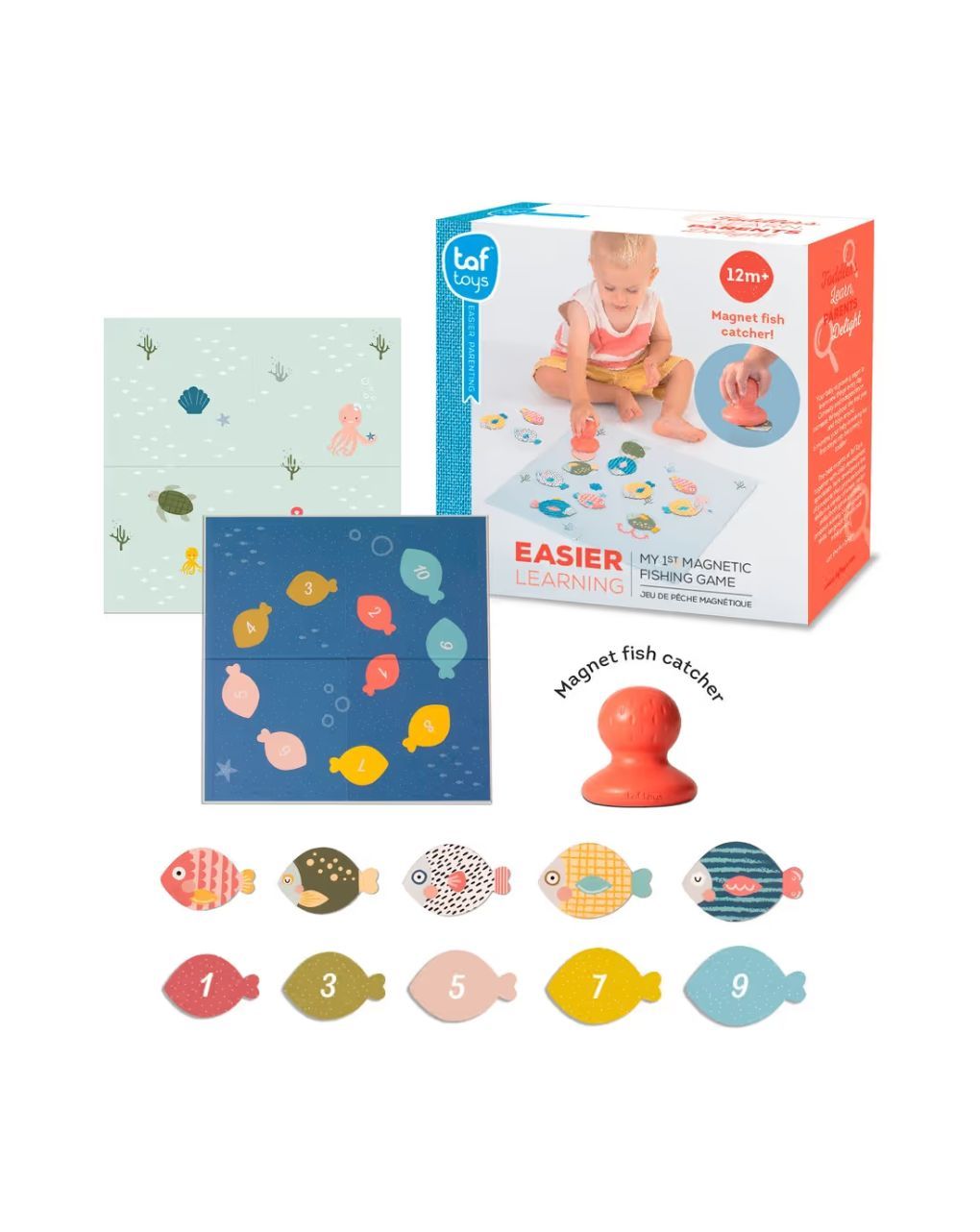Taf toys παιχνίδι ψαρέματος 1st magnetic fishing game t-12825 - Taf-toys