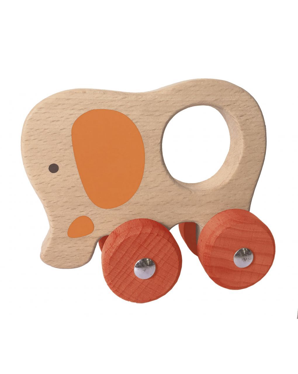 Wood’ n play ξύλινα ζωάκια με ρόδες (διάφορα σχέδια) - Wood'N Play
