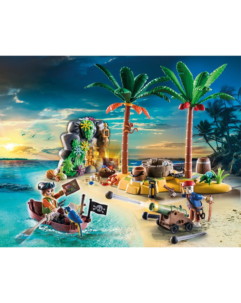 Playmobil pirates πειρατικό νησί θησαυρού 70962 - PLAYMOBIL : PROMOPACK