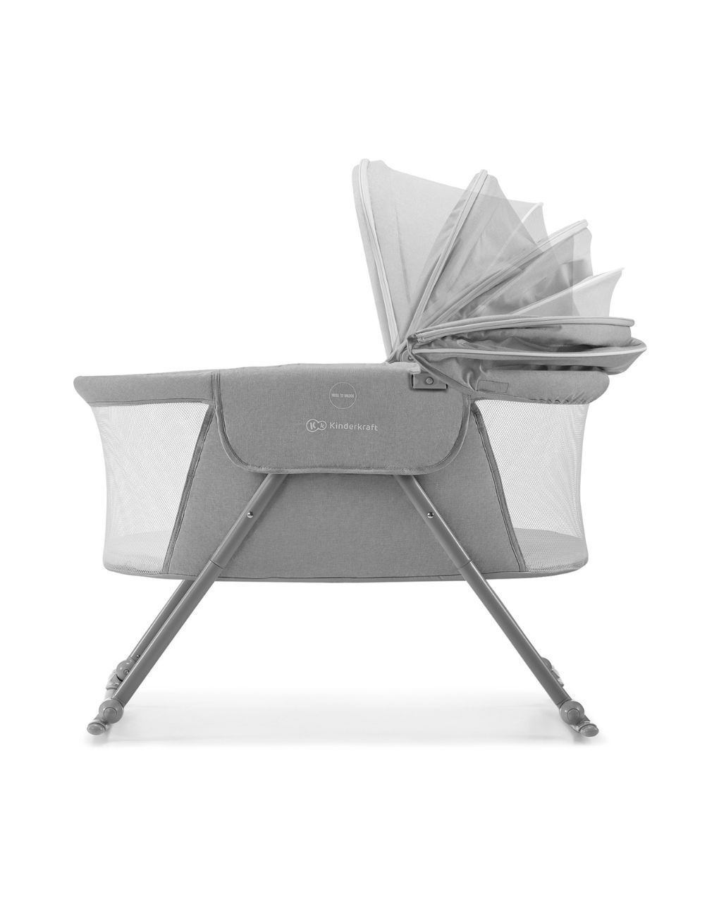 Kinderkraft βρεφικό λίκνο 3 σε 1 lovi grey - Kinderkraft