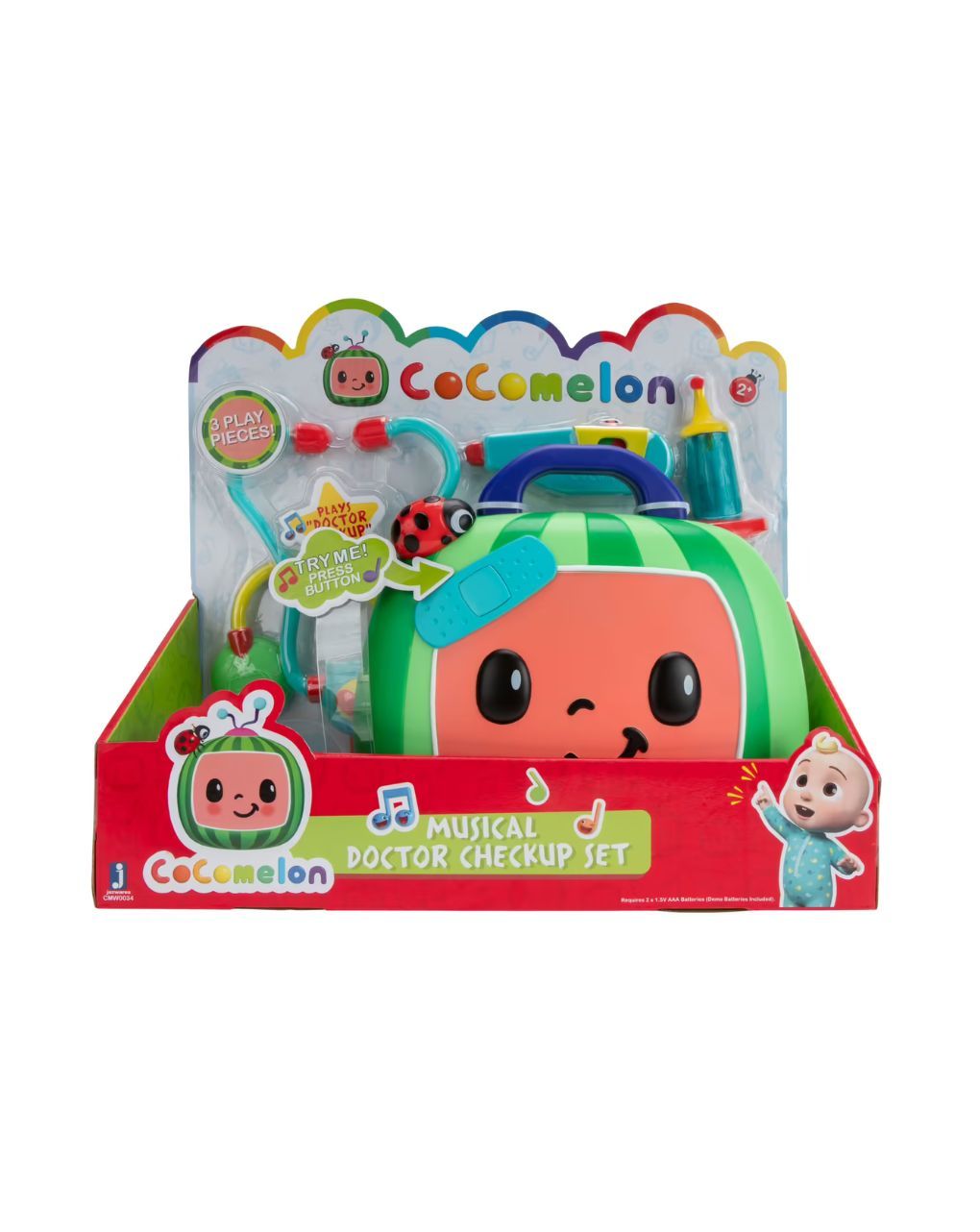 Giochi preziosi cocomelon μουσικό σετ γιατρού με λειτουργίες ccm04000 - COCOMELON
