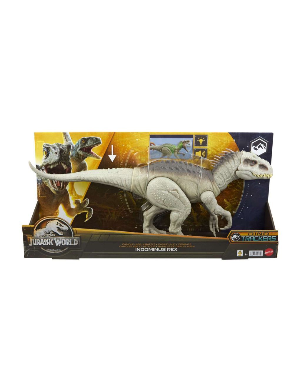 Mattel jurarric world νέος indominus rex hnt63 - Jurassic World