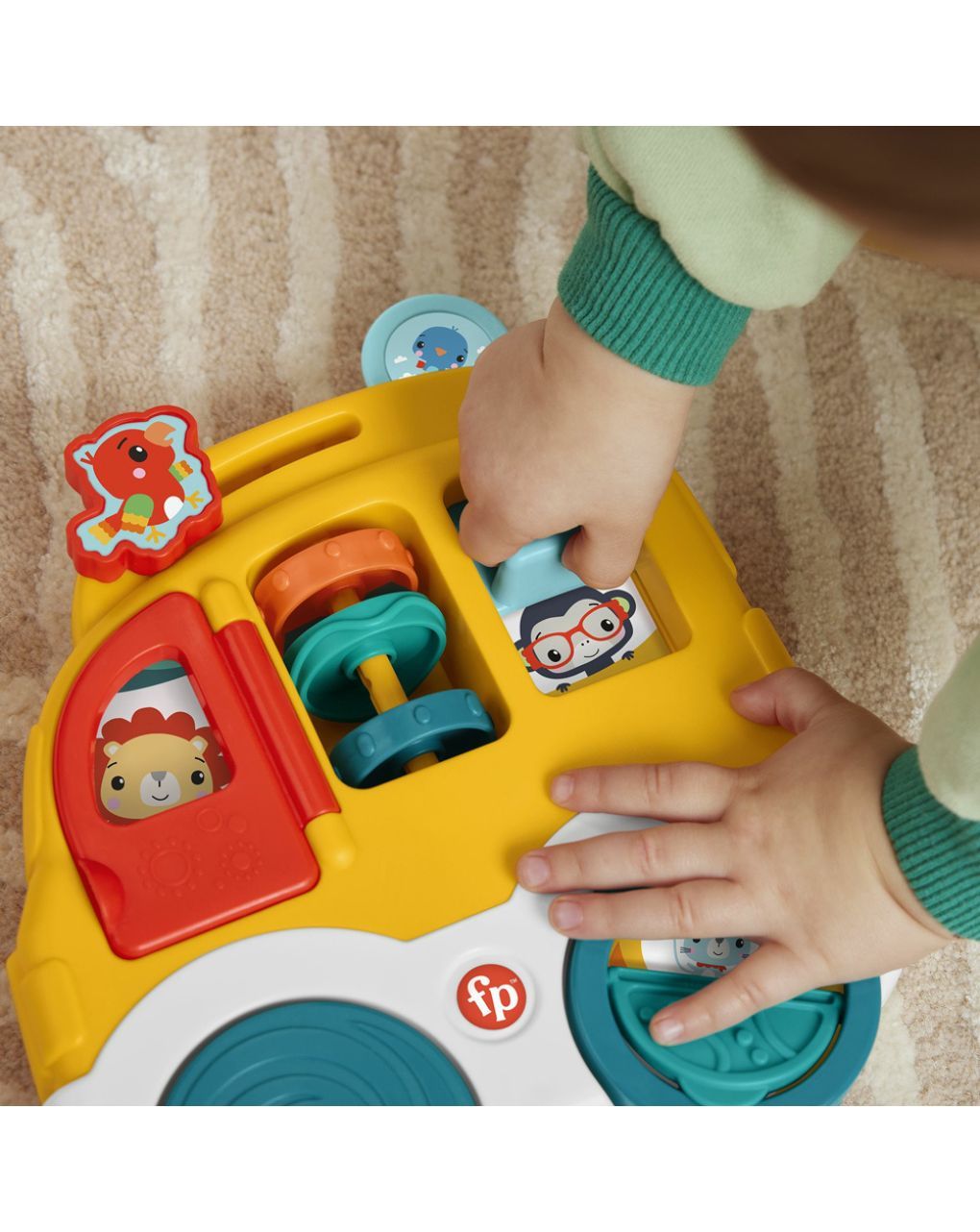 Mattel fisher-price παιχνίδι δραστηριοτήτων (2 σχέδια) hxk32 - Fisher-Price