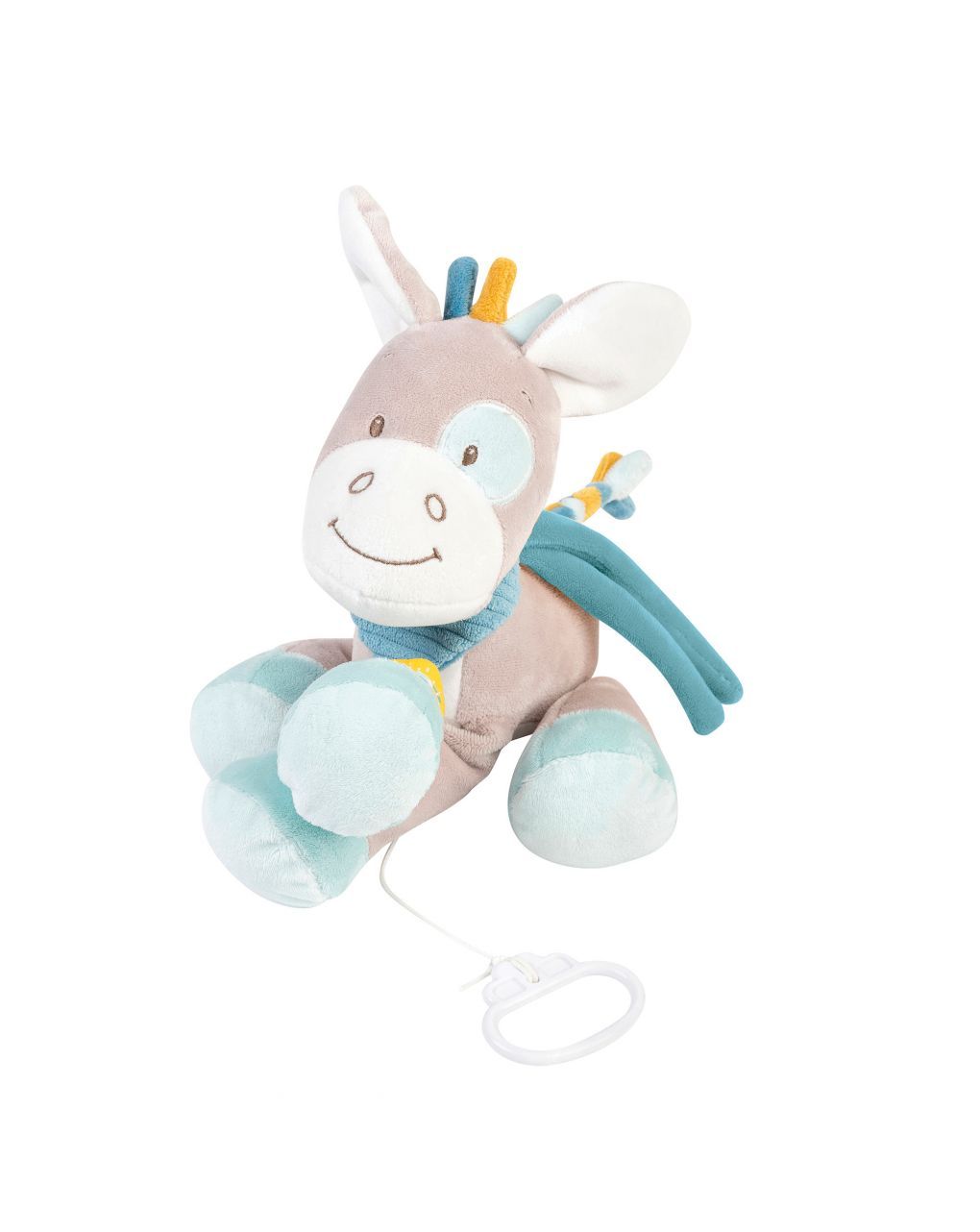 Nattou μουσικό λούτρινο παιχνίδι αλογάκι tim