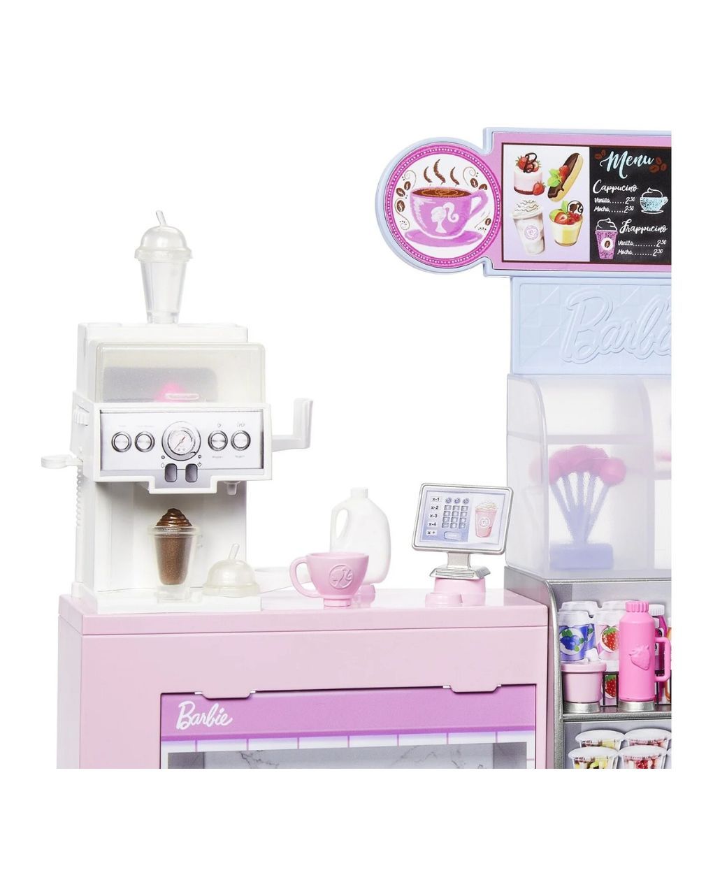 Mattel barbie καφετέρια σετ παιχνιδιού με κούκλα hxn94 - BARBIE