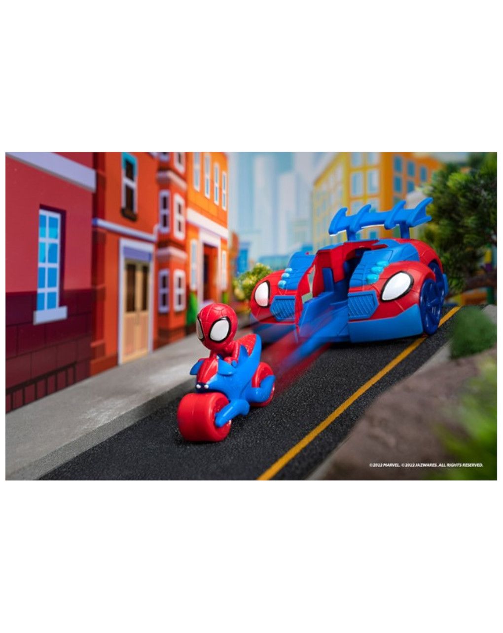 Spidey vehicle 2 in 1 sp040100 - SPIDEY