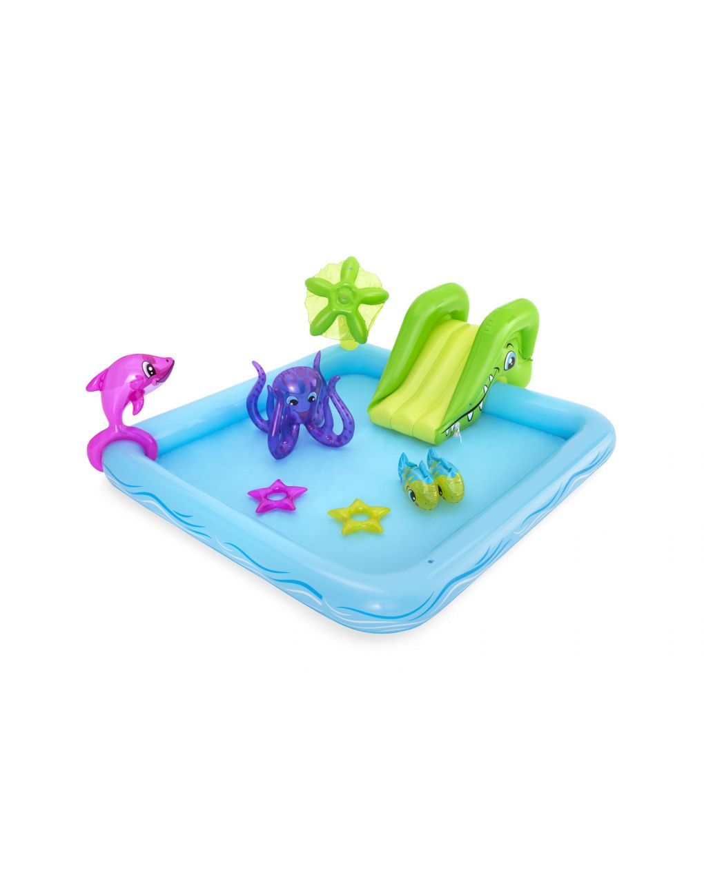 Bestway πισίνα φουσκωτή παιδότοπος 239 x 206 x 86 εκ. 53052 - Bestway