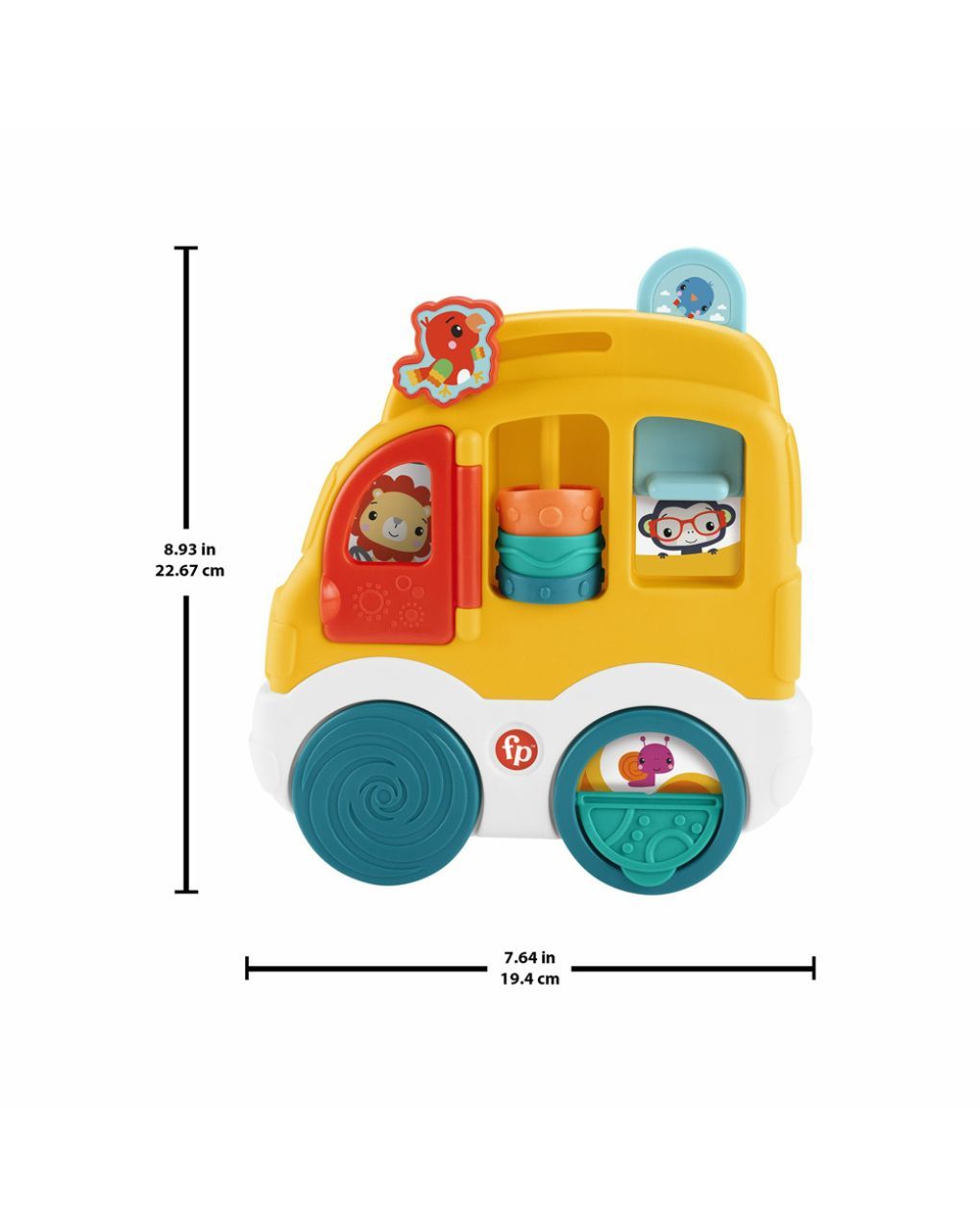 Mattel fisher-price παιχνίδι δραστηριοτήτων (2 σχέδια) hxk32 - Fisher-Price