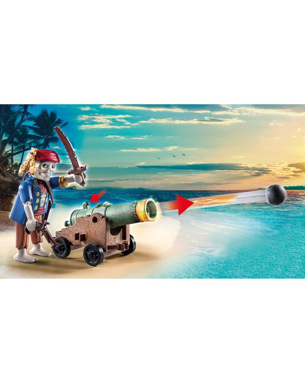 Playmobil pirates πειρατικό νησί θησαυρού 70962 - PLAYMOBIL : PROMOPACK