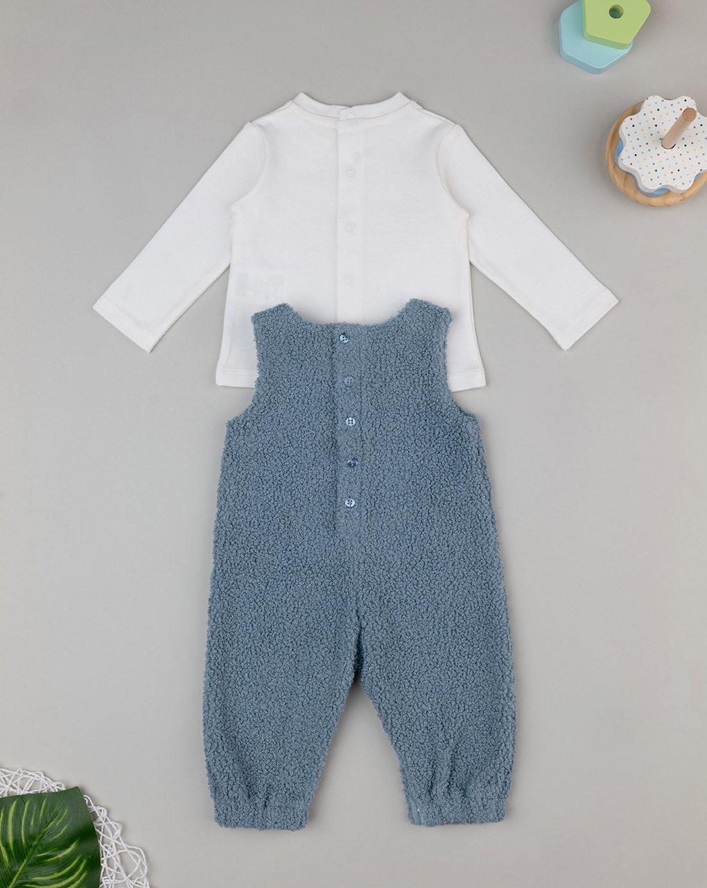 βρεφικό σετ μπλούζα και σαλοπέτα artic για αγόρι - Prénatal