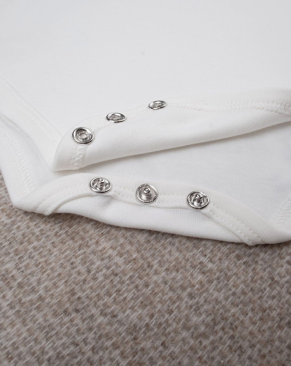 βρεφικό κορμάκι λευκό με αστεράκια classic για κορίτσι - Prénatal