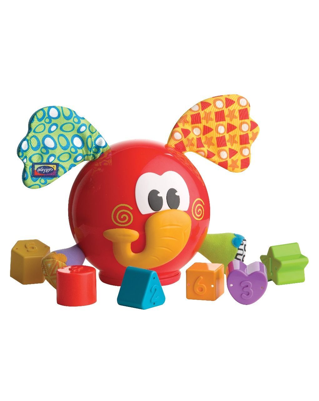 Playgro εκπαιδευτικός ελεφαντούλης shape sorter 0180262 - Playgro