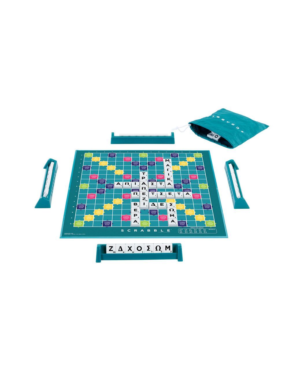 Mattel επιτραπέζιο παιχνίδι νέο scrabble 2 σε 1 hxw06 - SCRABBLE