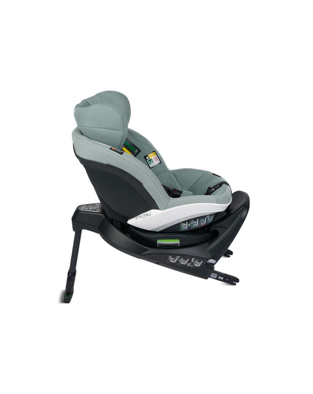 Besafe περιστρεφόμενο κάθισμα αυτοκινήτου izi turn b i-size (40-105cm) sea green melange 11009873.sgm - Be Safe