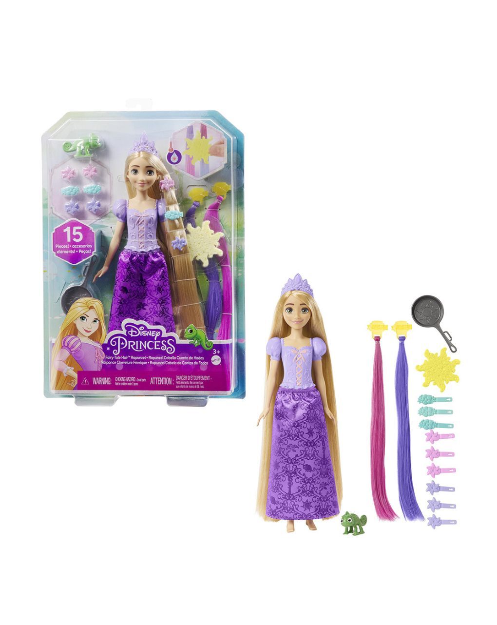 Mattel disney princess rapunzel ονειρικά μαλλιά hlw18 - Disney Princess